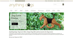 Desktop Screenshot of anythingdogs.com